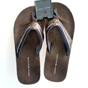 TOMMY HILFIGER Men's Flip Flops 11